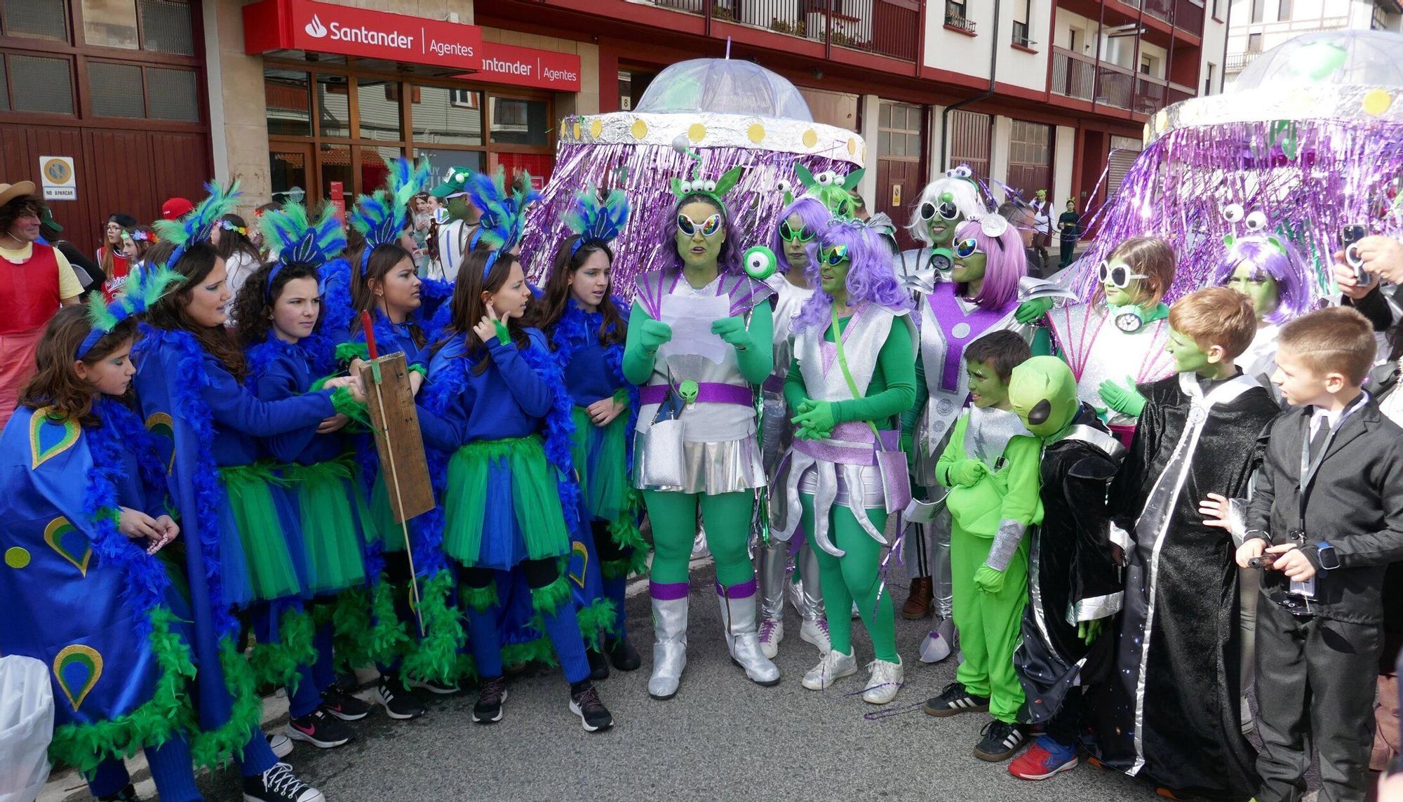 La magia del carnaval transforma Lekunberri