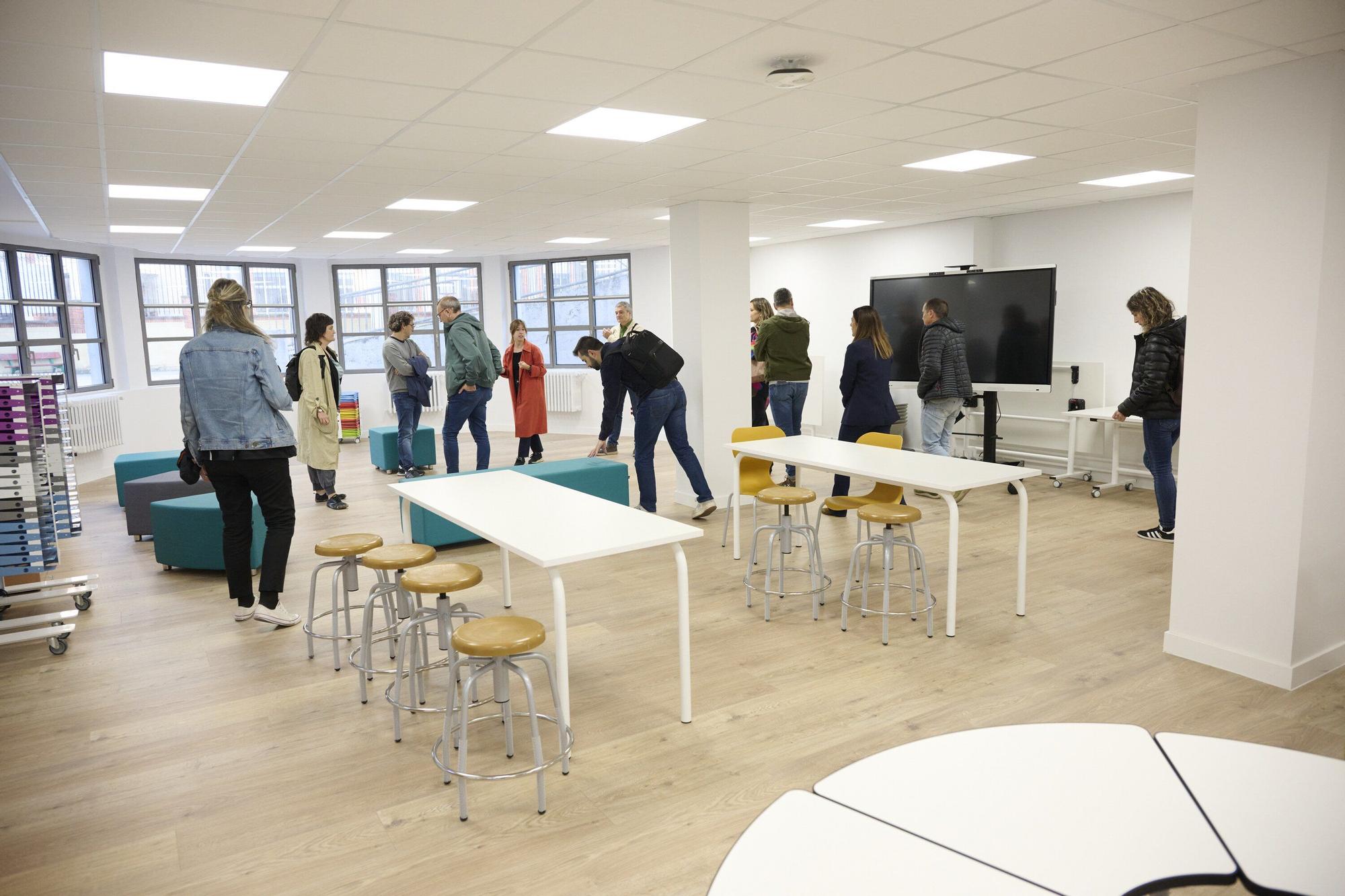 FOTOS | Visita al Aula Ikasnova