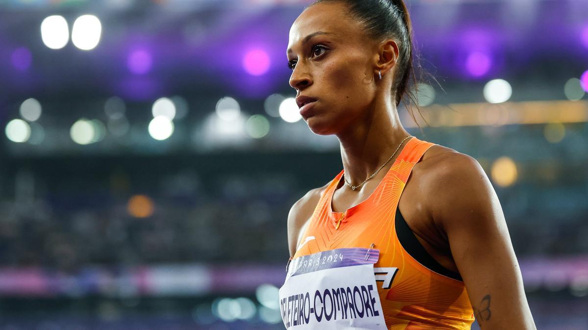 Ana Peleteiro durante los Juegos Olímpicos del 2024.