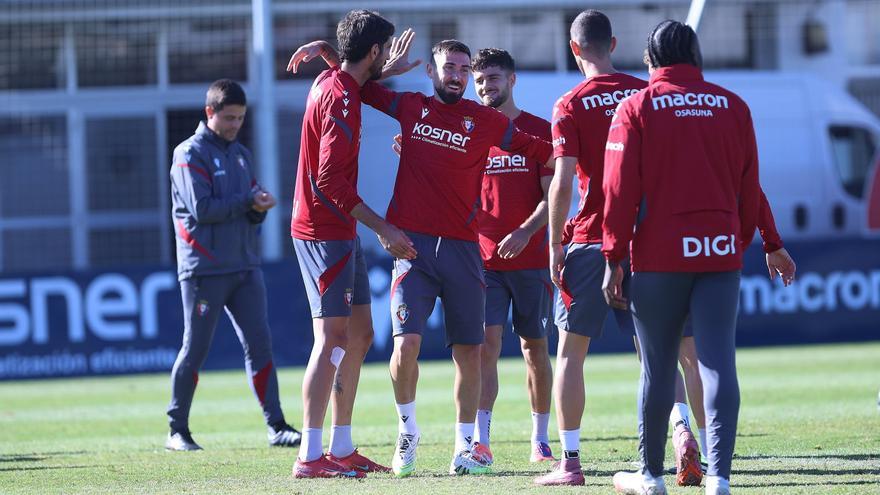 Fotos del entrenamiento de Osasuna (miércoles 8 de octubre de 2025)
