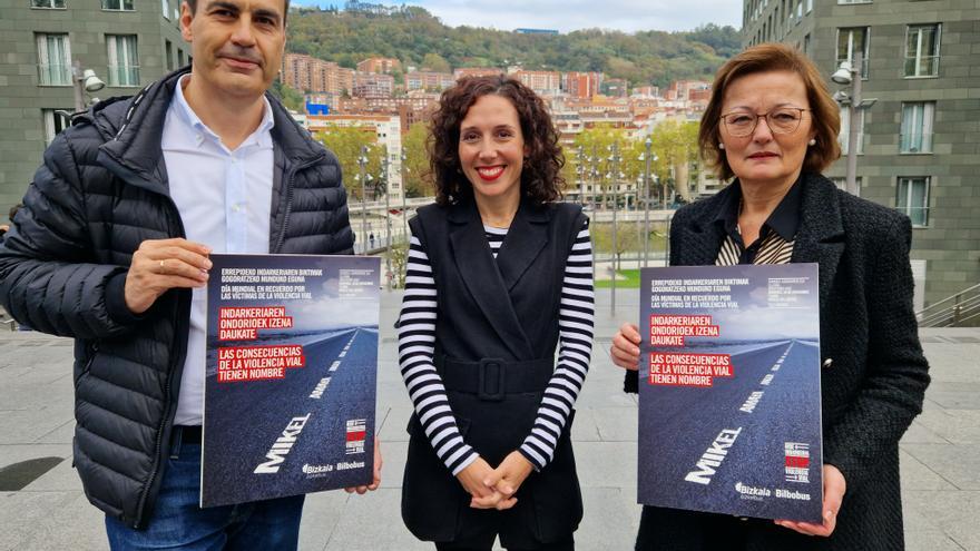 Bizkaibus y Bilbobus se unen a una campaña de sensibilización contra los accidentes de tráfico