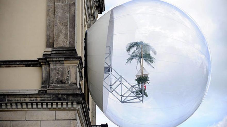 Un &#039;oasis encapsulado&#039; suspendido en el aire