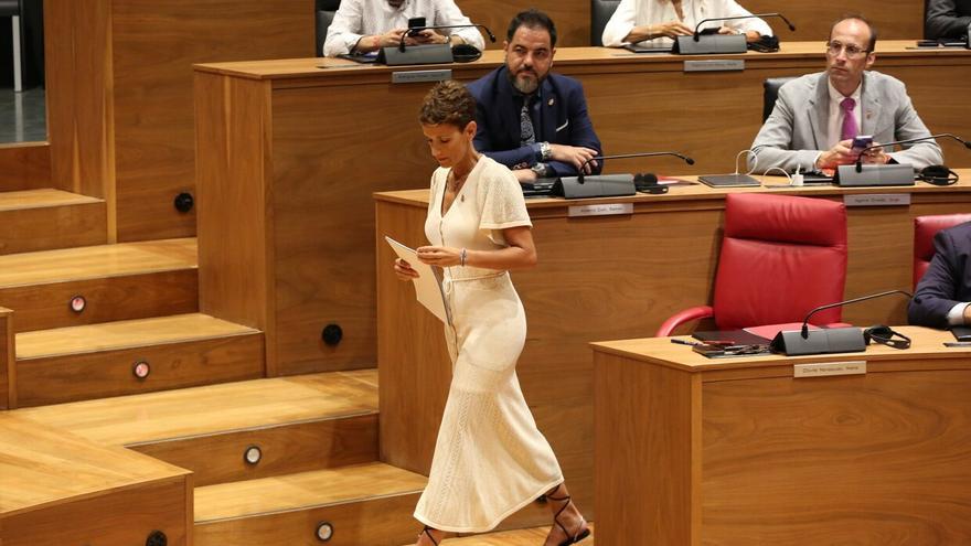 Chivite defiende el valor del diálogo frente a una derecha “negacionista de la violencia de género y que recorta derechos”