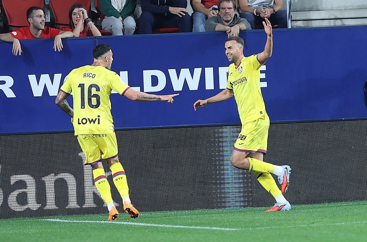 Fotos del Osasuna-Getafe en El Sadar