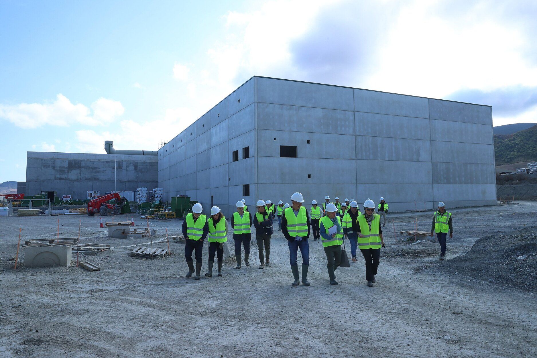 Fotos del futuro Centro Ambiental de la Comarca de Pamplona