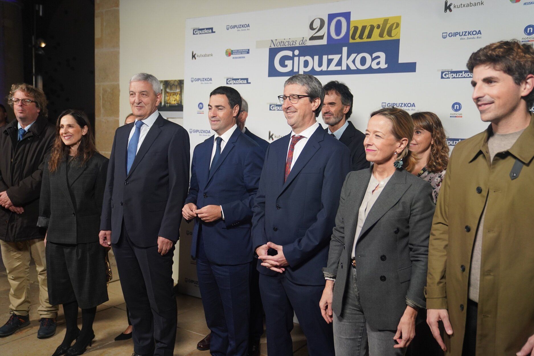 Noticias de Gipuzkoa, diario de Grupo Noticias, celebra su 20º aniversario