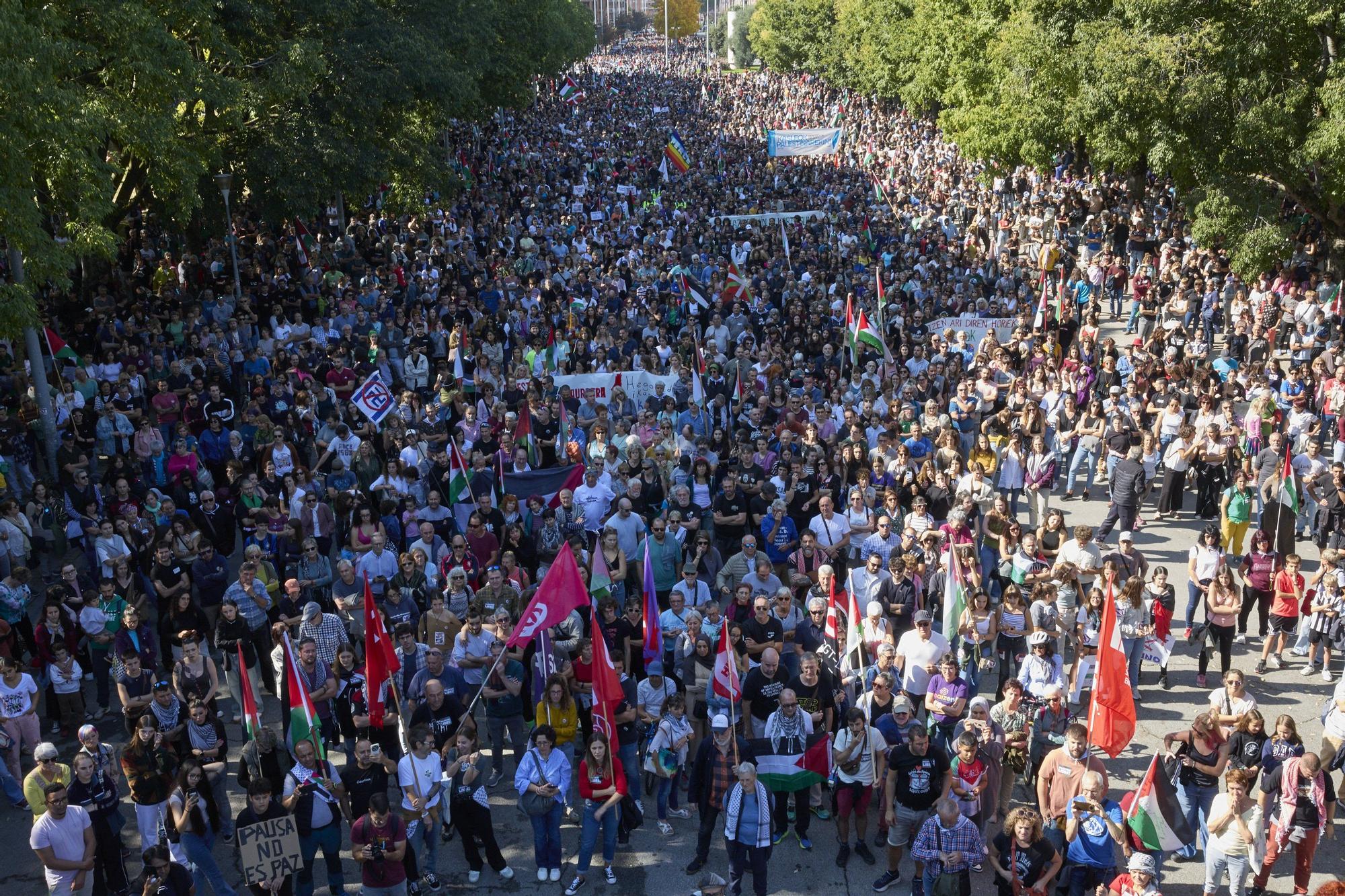 Huelga y paros en solidaridad con Palestina durante este miércoles en Navarra