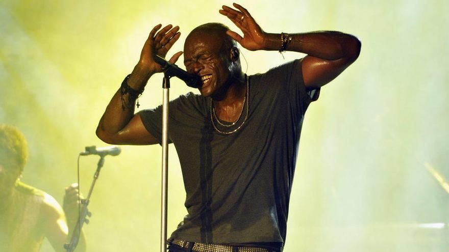 Seal, en un concierto anterior.