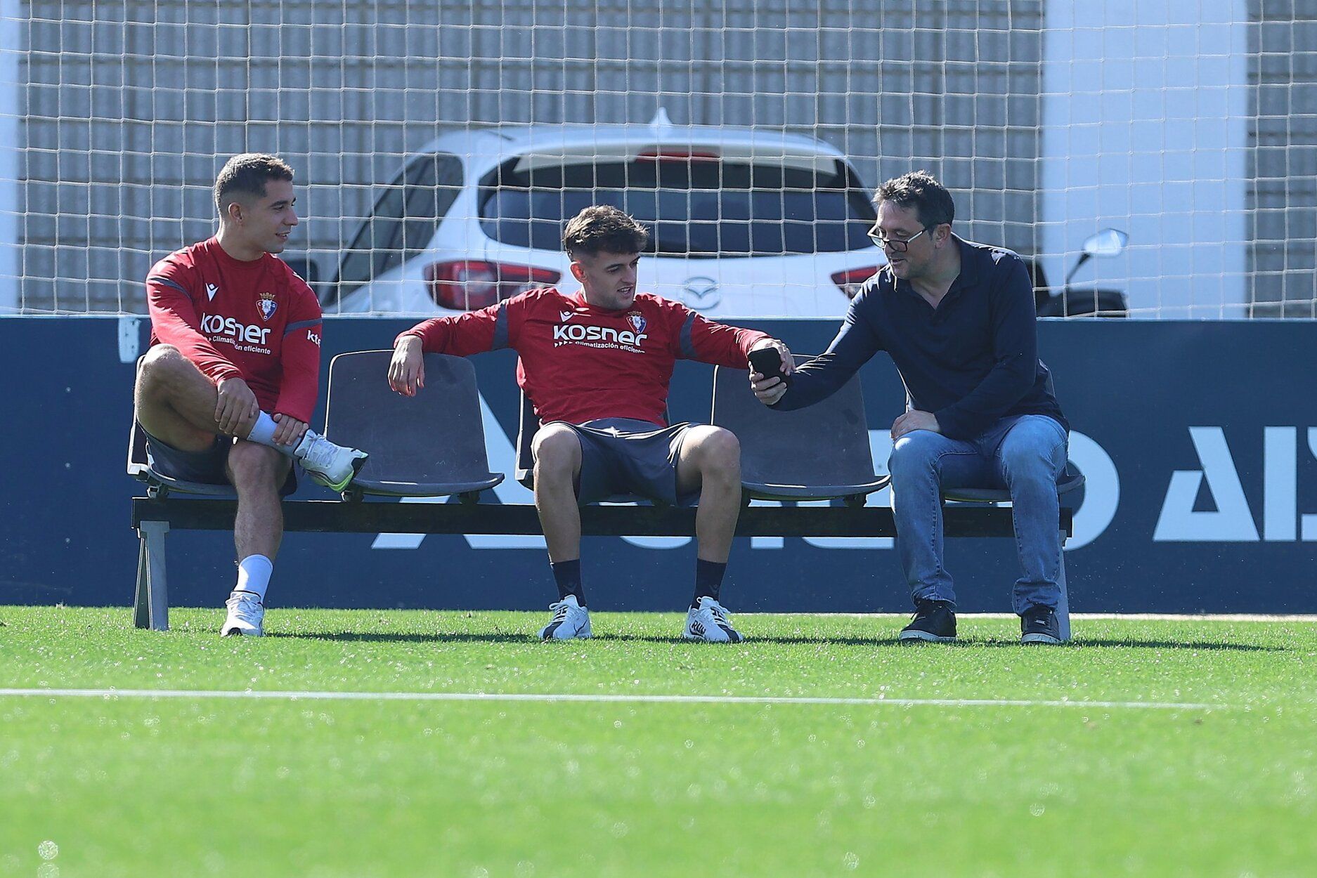 Fotos del entrenamiento de Osasuna (14/10/2025)
