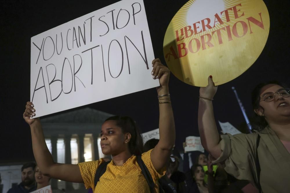 Abortistas y antiabortistas se manifiestan en Washington