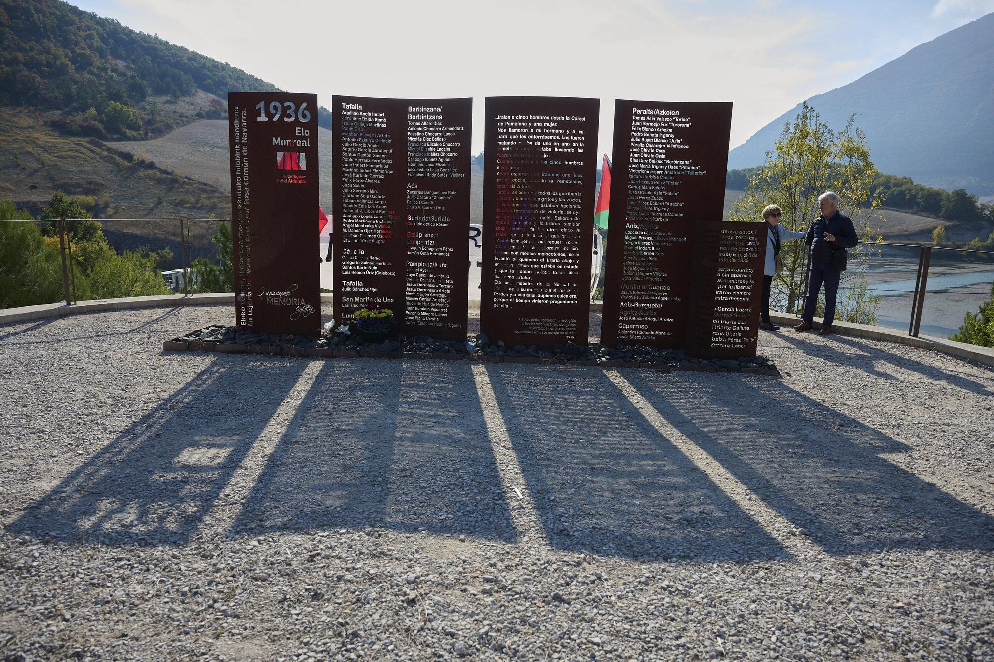 Homenaje anual en la Tejería de Monreal a las personas asesinadas en 1936