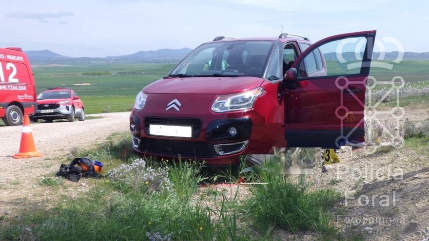 Un fallecido en un fin de semana con 39 accidentes de tráfico en Navarra