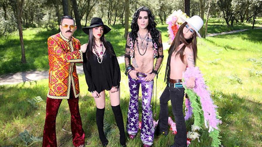 El grupo Nancys Rubias.