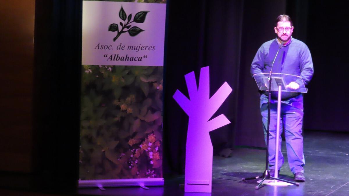 Un momento del acto celebrado en Murchante.