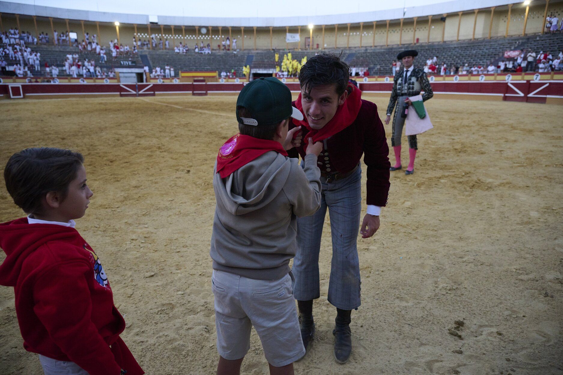 Fotos de la corrida de rejones de este domingo en fiestas de Tudela
