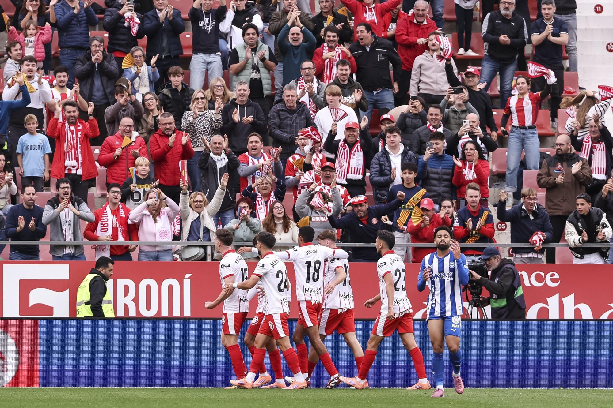 En imágenes: Todas las fotos del Girona FC - Alavés