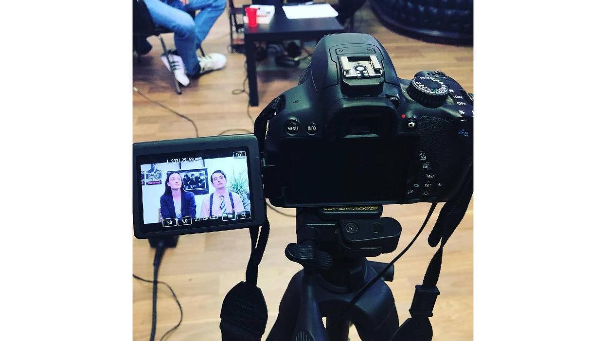 Los &#039;streamers&#039; Silvia Charro y Simón Pérez, en una fotografía publicada en su perfil en redes sociales.