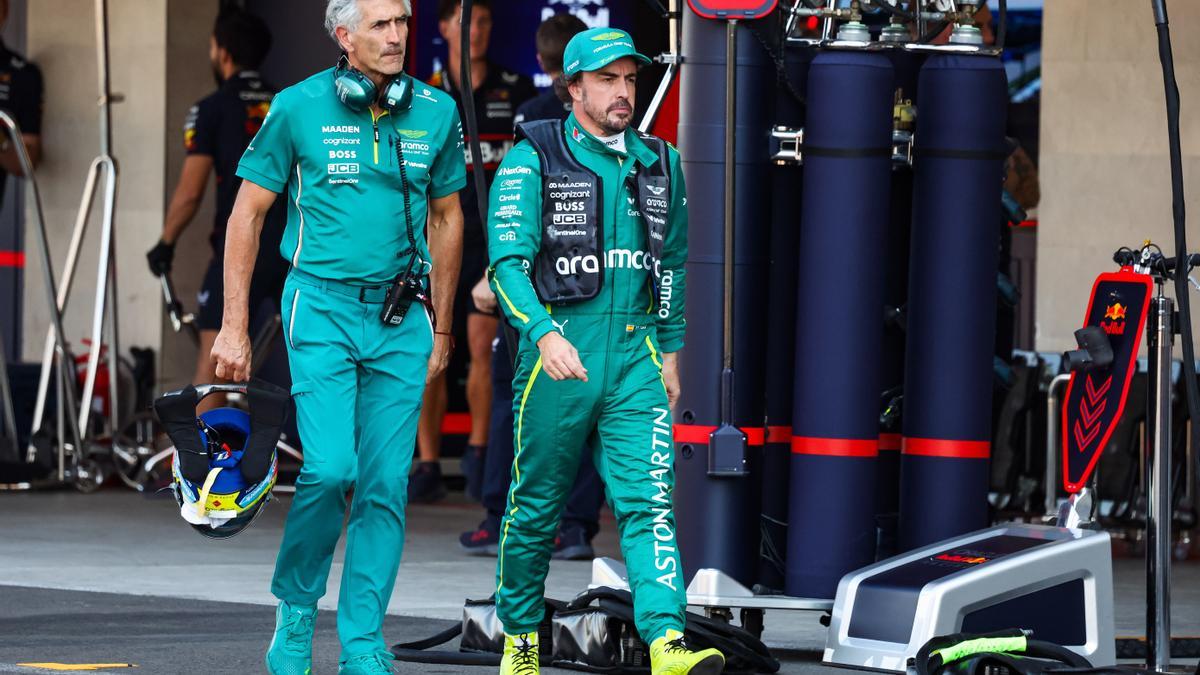 Fernando Alonso, durante el pasado Gran Premio de México de Fórmula 1. Fernando Alonso, durante el pasado Gran Premio de México de Fórmula 1.