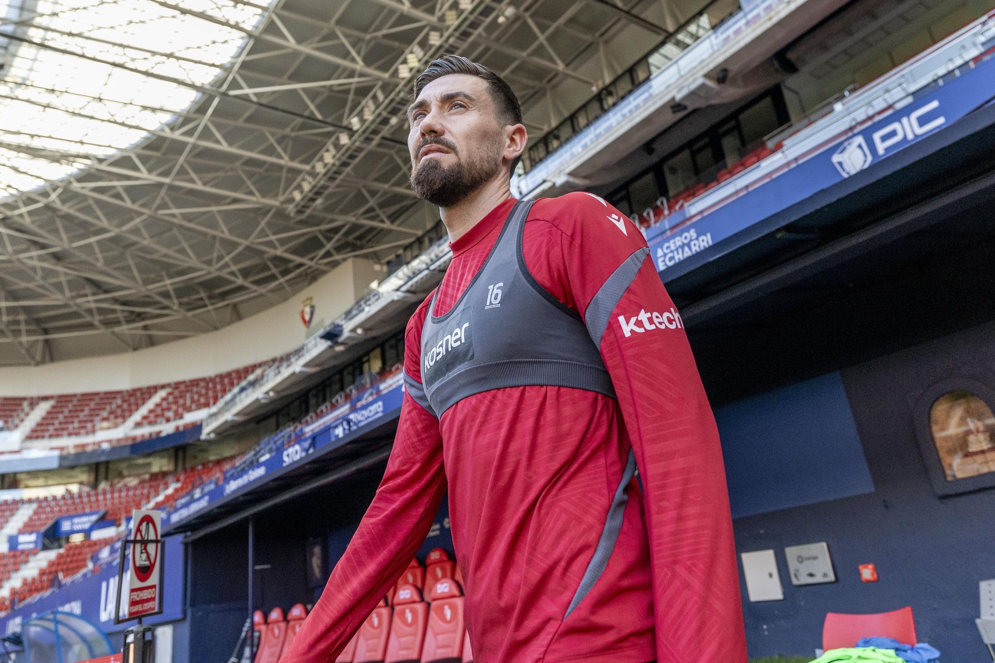Osasuna se ejercita a puerta cerrada en El Sadar (miércoles 26 de noviembre de 2025)