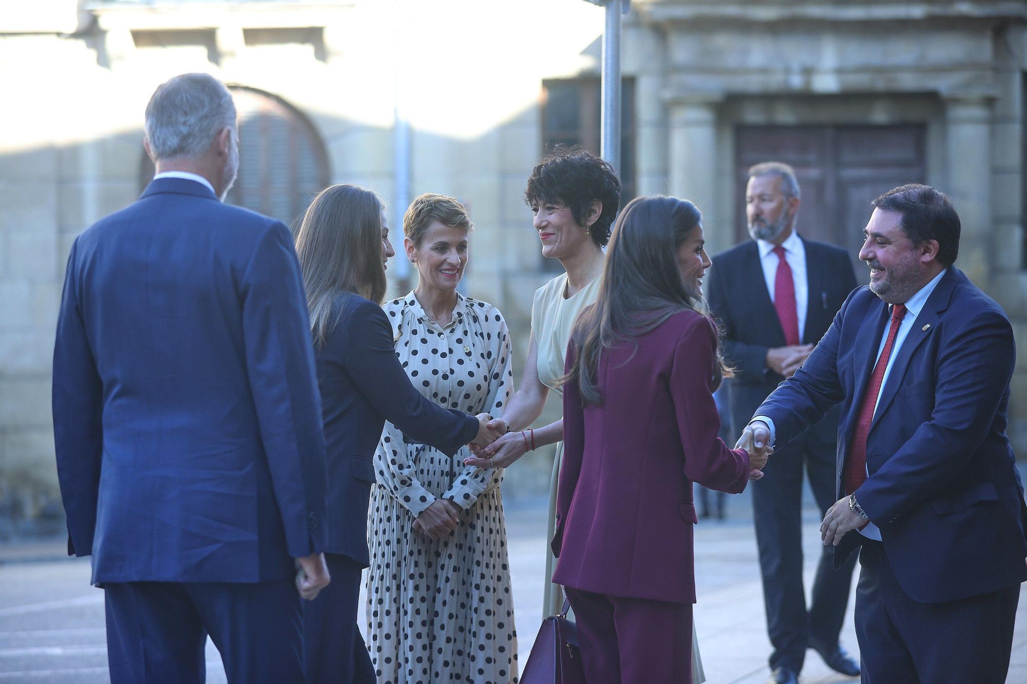 Visita de Felipe de Borbón, Leonor y Letizia a Navarra (viernes 26 de septiembre de 2025)