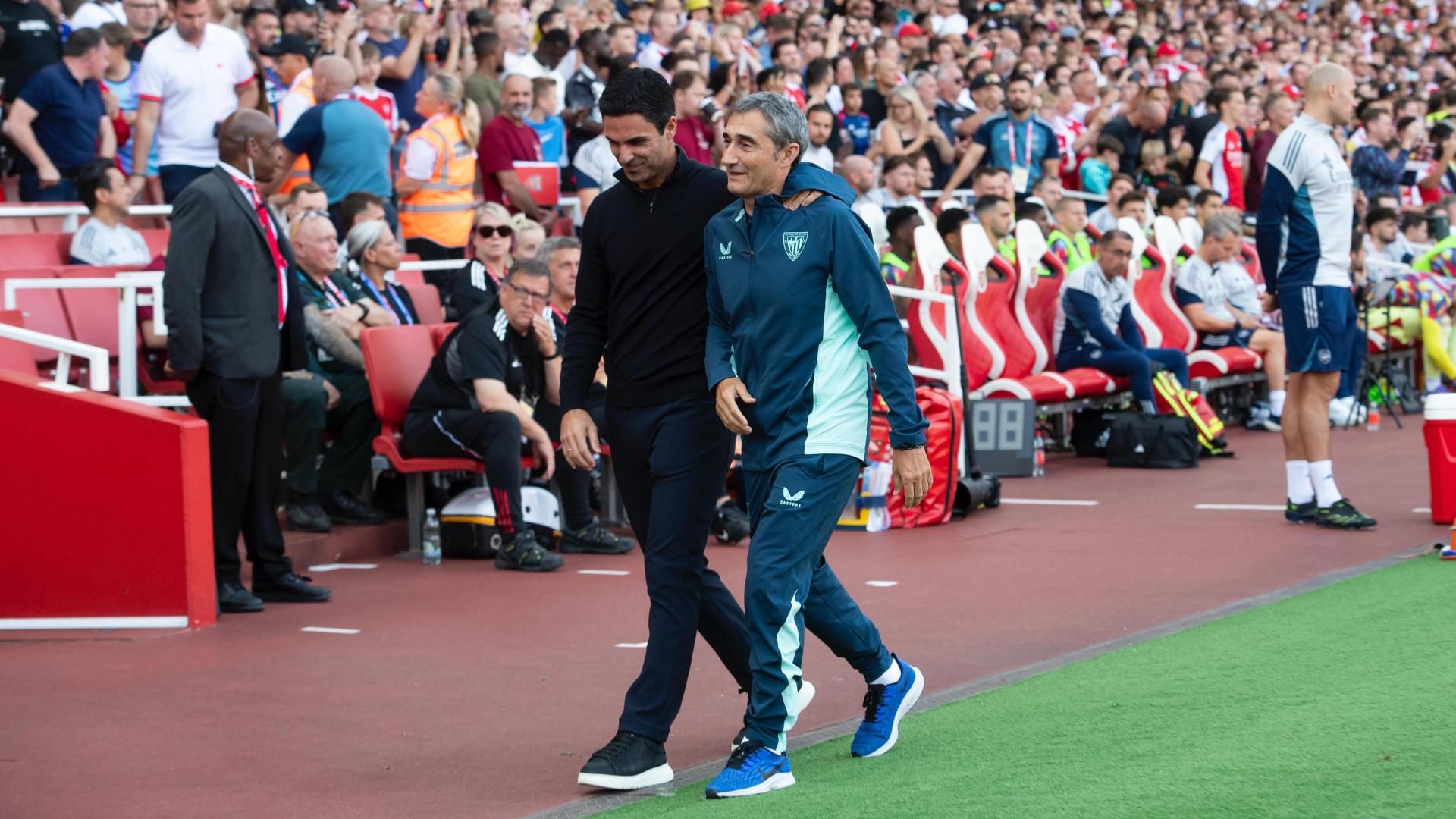 El Arsenal-Athletic, en imágenes