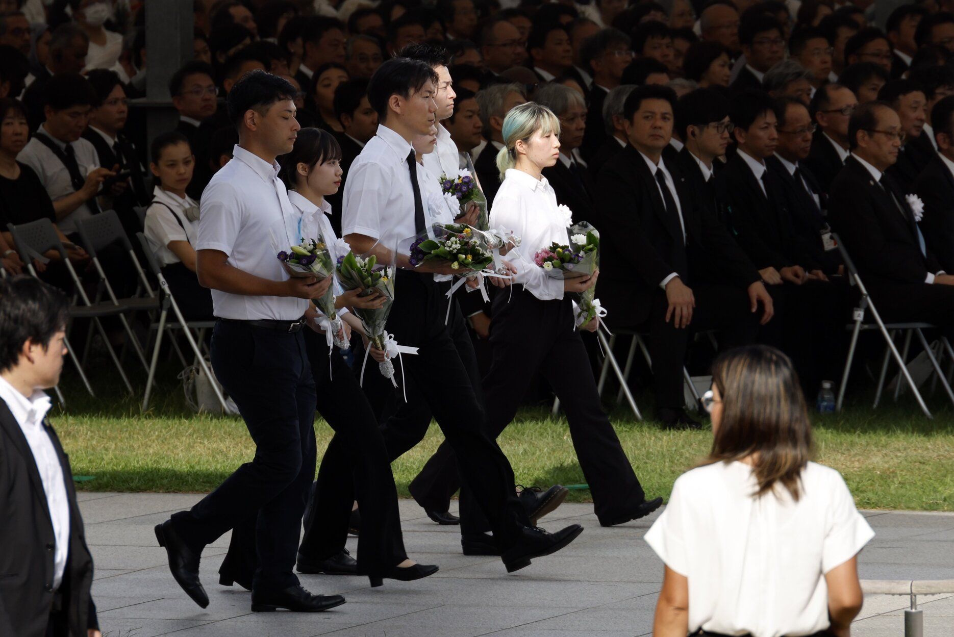 Hiroshima urge al desarme nuclear en el 80 aniversario del bombardeo atómico