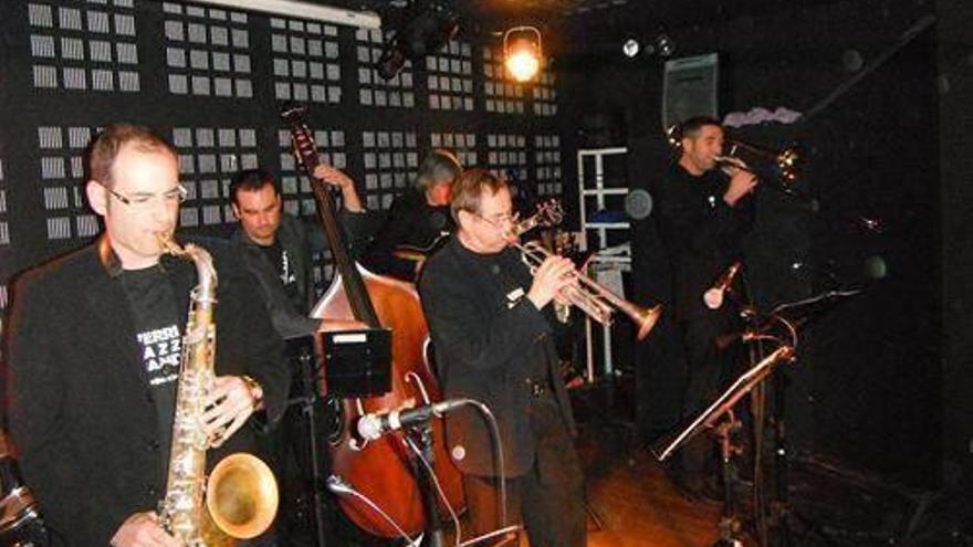 Yerri Jazz Band, en una actuación.