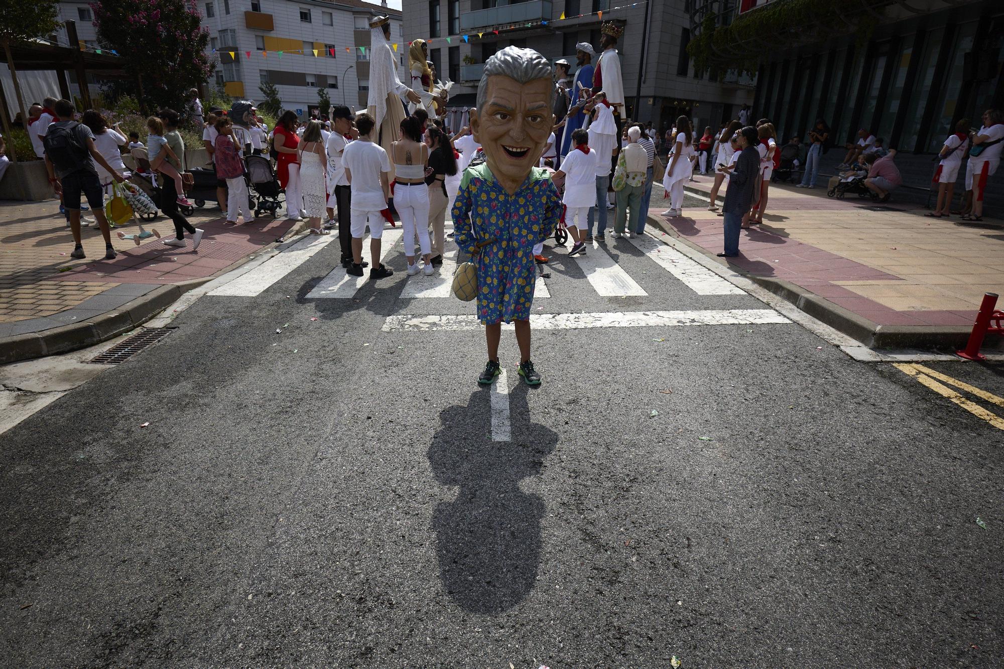 Fotos del chupinazo de fiestas de Noáin