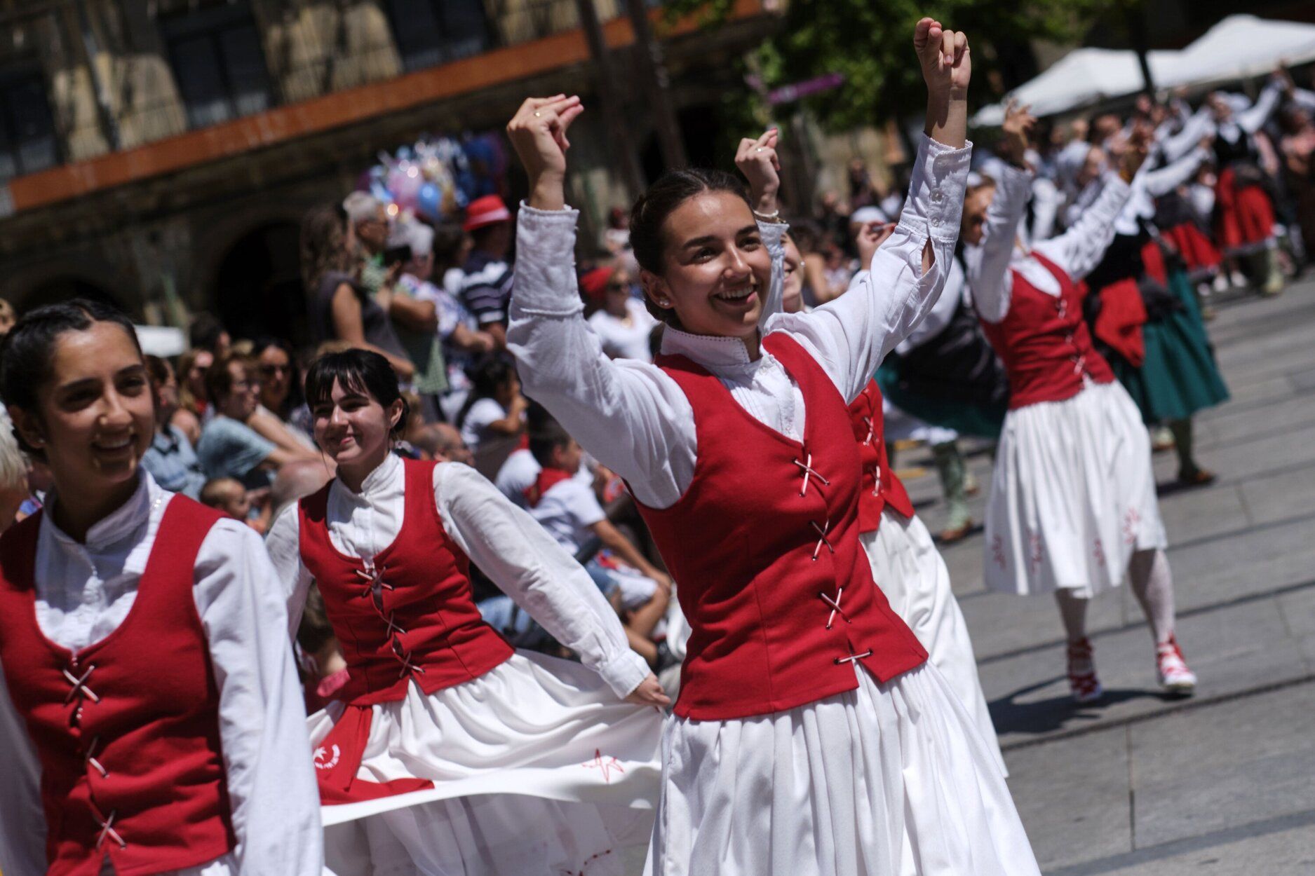 Fotos del inicio de las fiestas de Estella-Lizarra