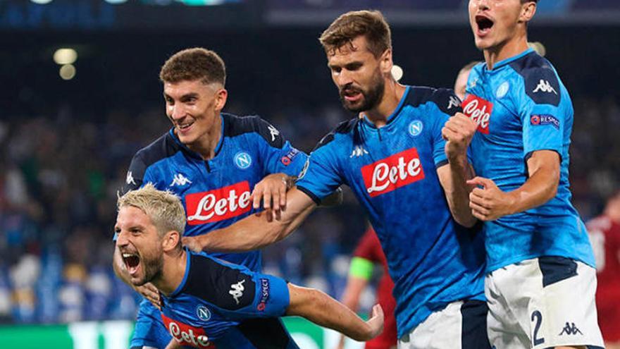 El Liverpool cae ante el Nápoles con gol de Llorente