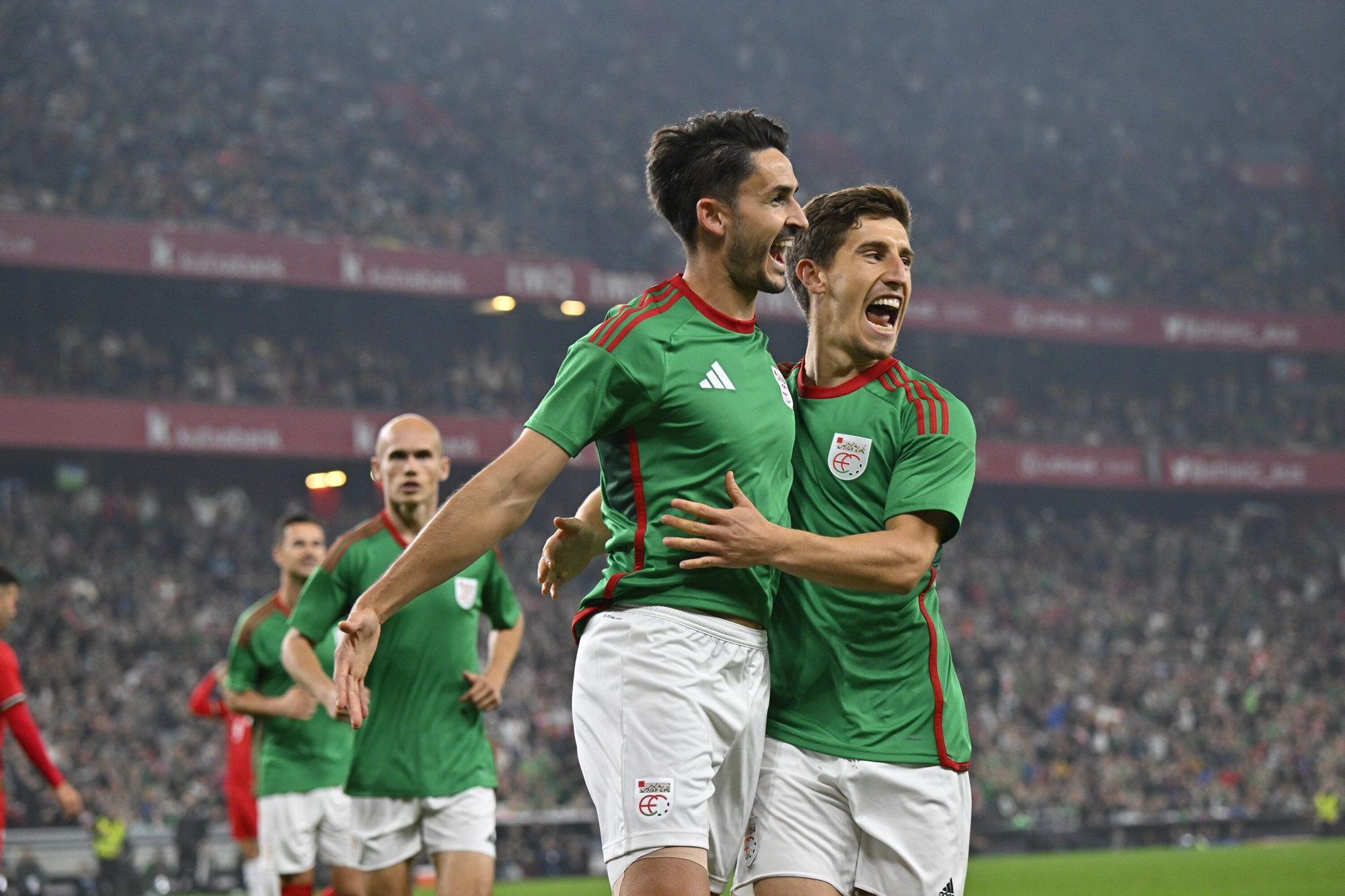 Las imágenes del Euskal Selekzioa - Palestina