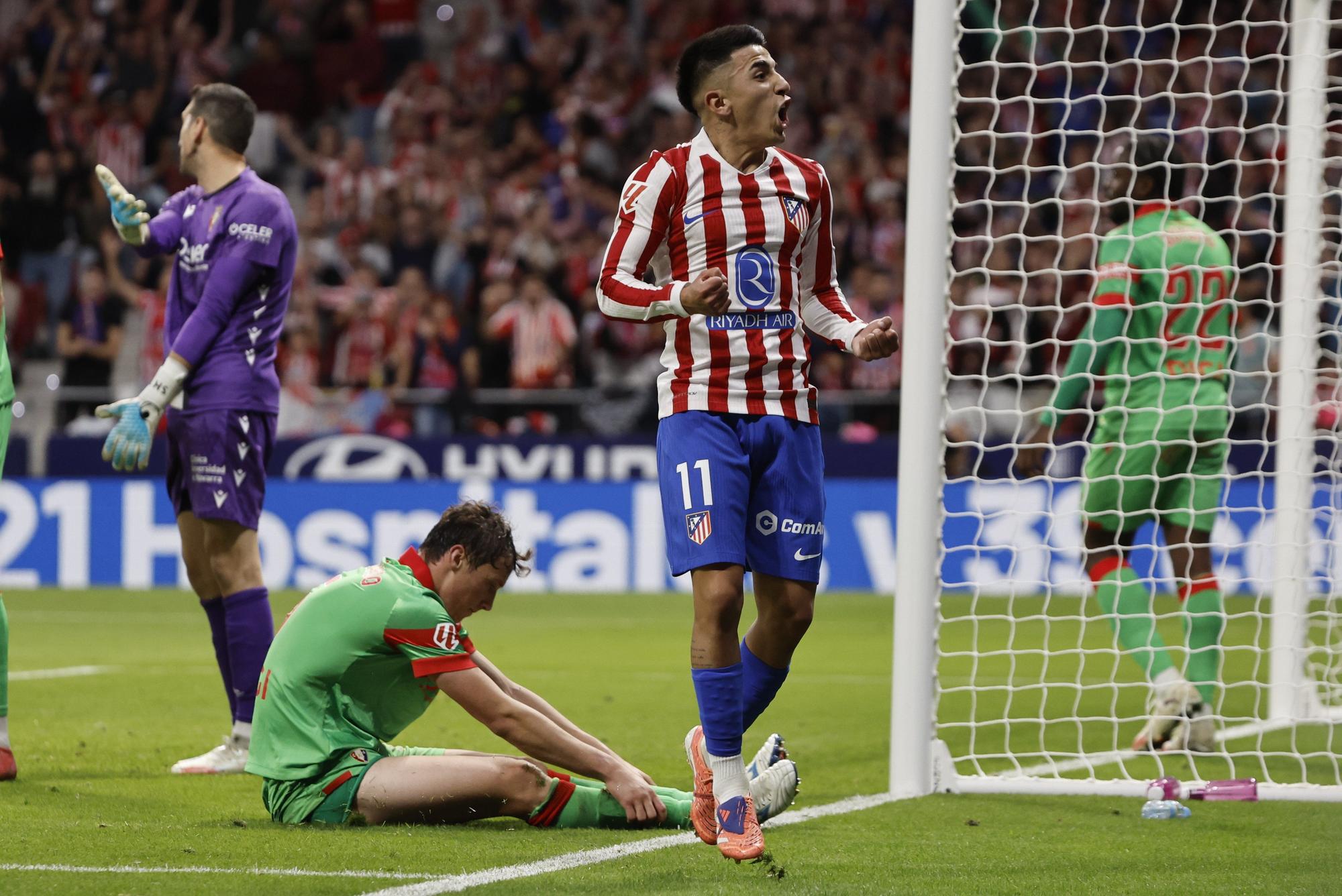 Fotos del partido Atlético de Madrid-Osasuna