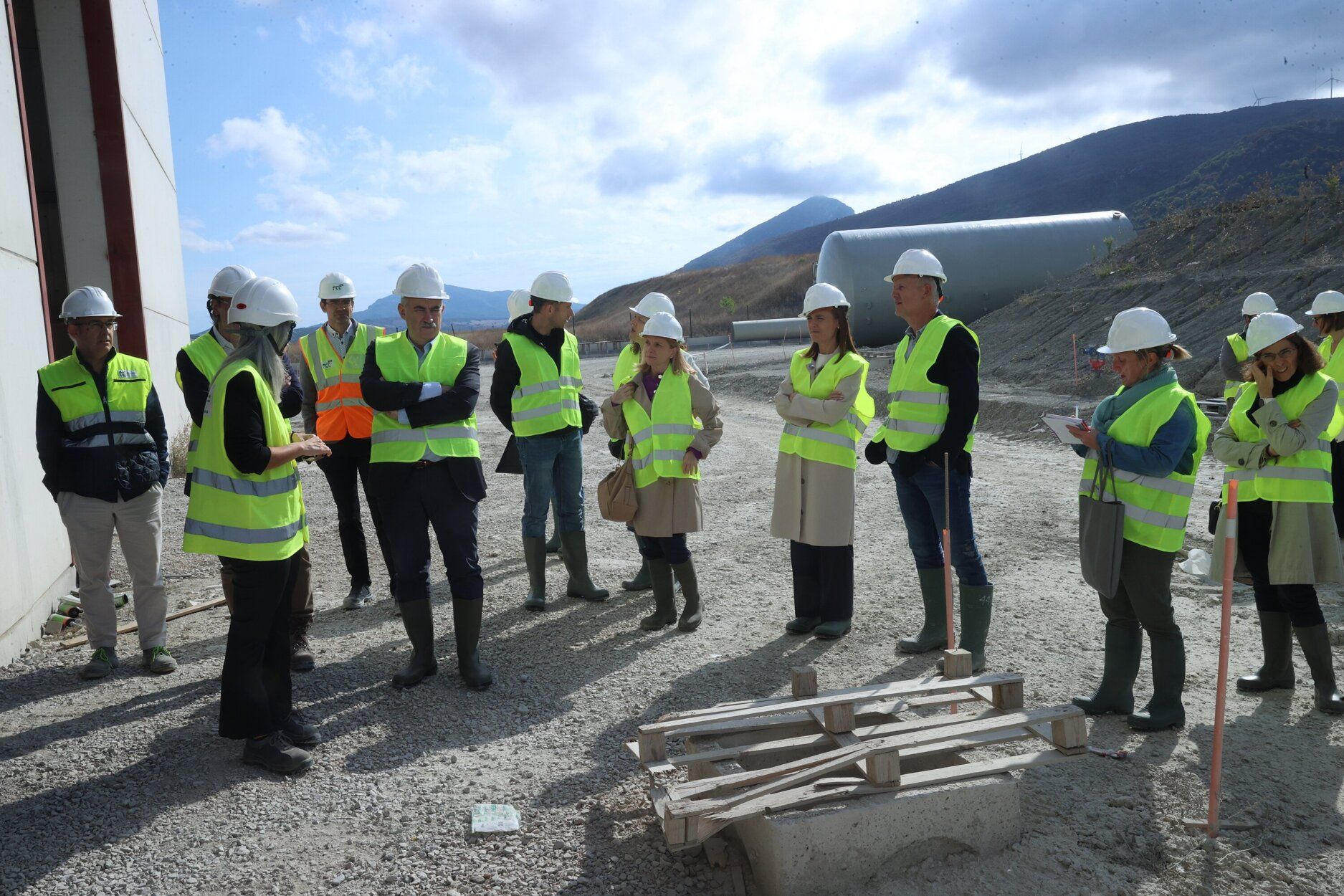Fotos del futuro Centro Ambiental de la Comarca de Pamplona