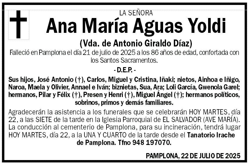 Ana María Aguas Yoldi