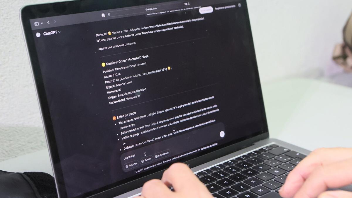 Un usuario de ChatGPT crea un jugador de baloncesto ficticio
