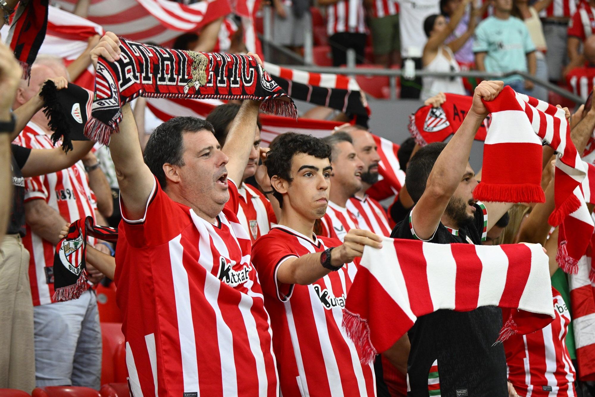 El Athletic - Rayo Vallecano, en imágenes