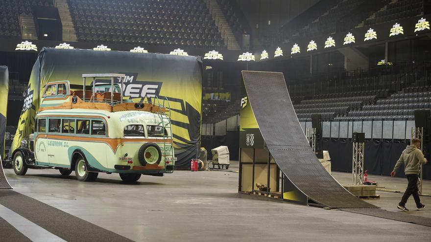 El Navarra Arena ya está listo para el FIM Freestyle World Cup de motocross