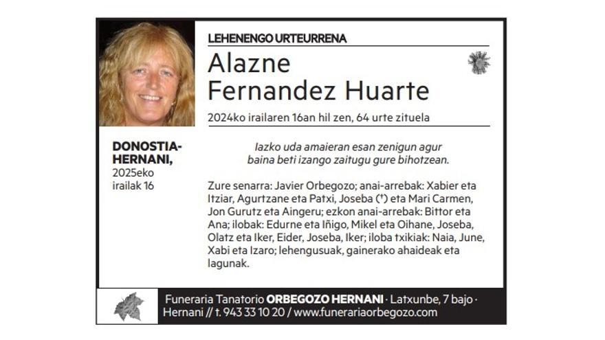 Alazne Fernandez Huarte