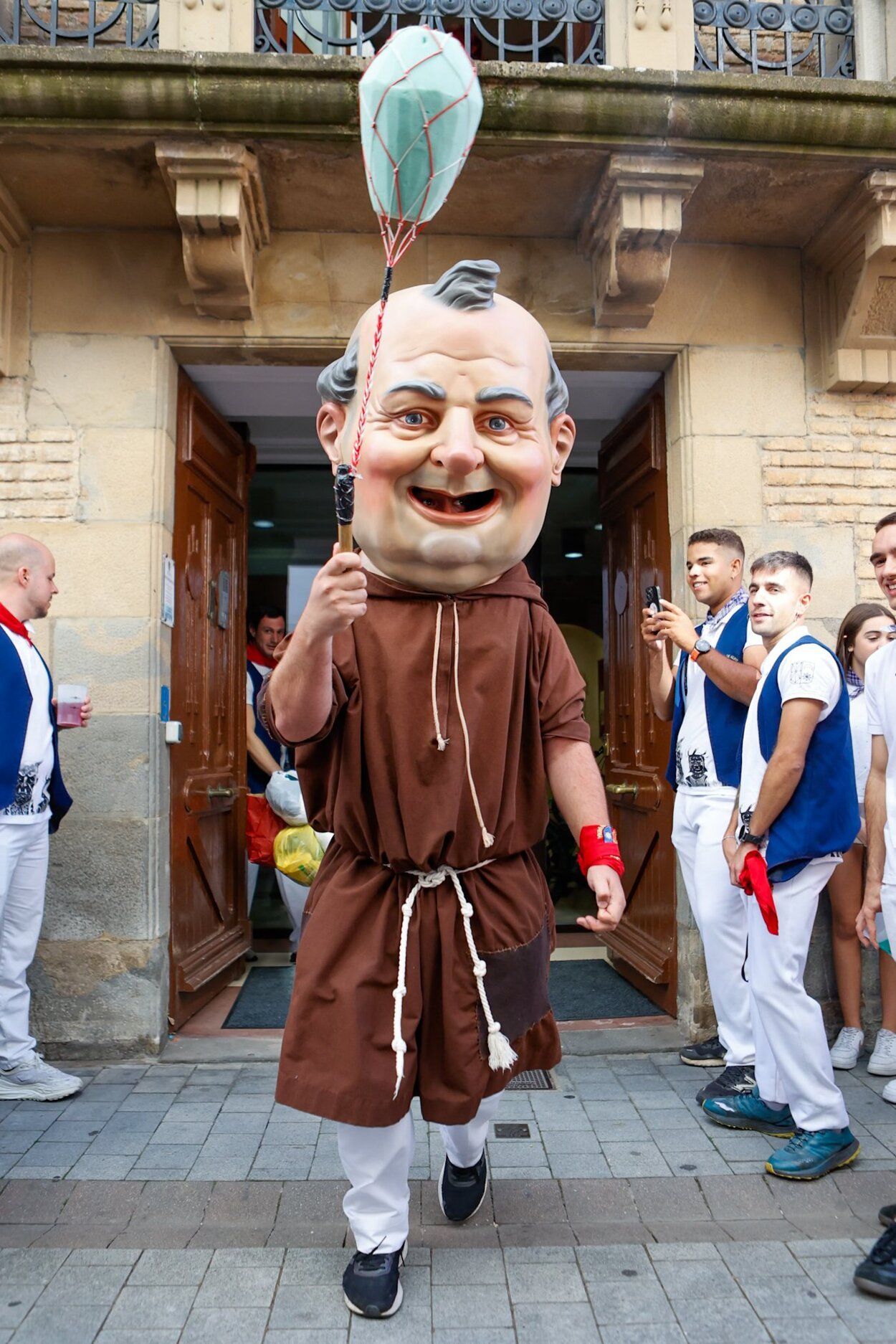 Fotos del chupinazo de fiestas de Villava-Atarrabia