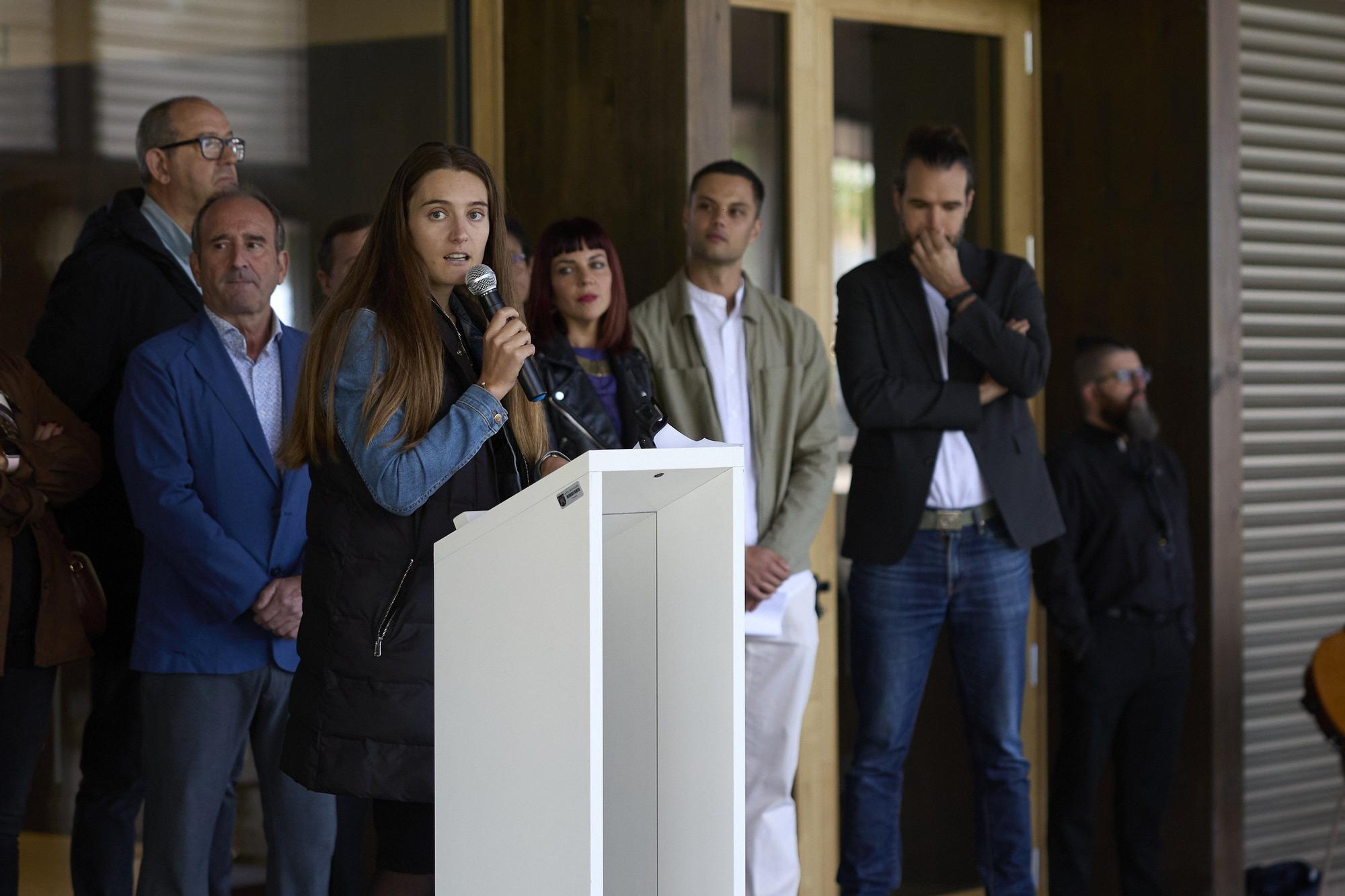 Inauguración del edificio destinado  a espacio joven del Ayuntamiento del Valle de Aranguren