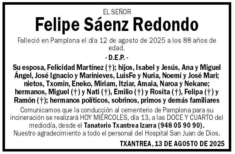 Felipe Sáenz Redondo