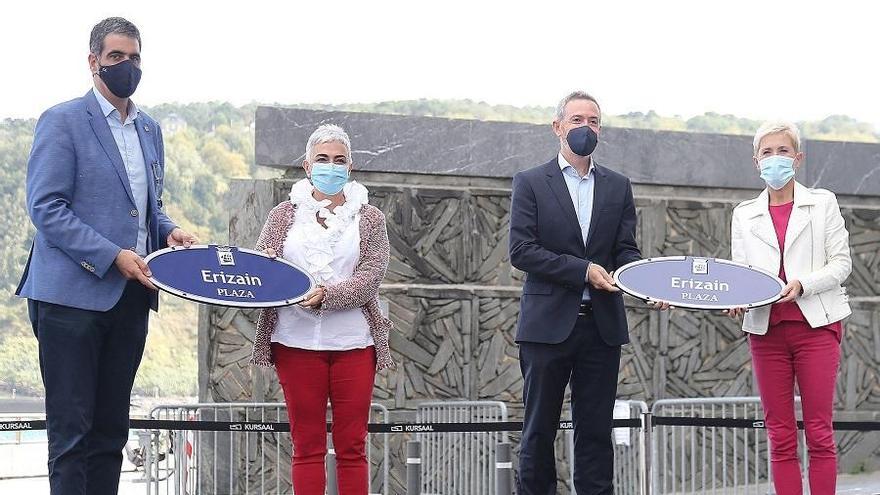 Donostia inaugura una plaza en reconocimiento a la labor de las enfermeras