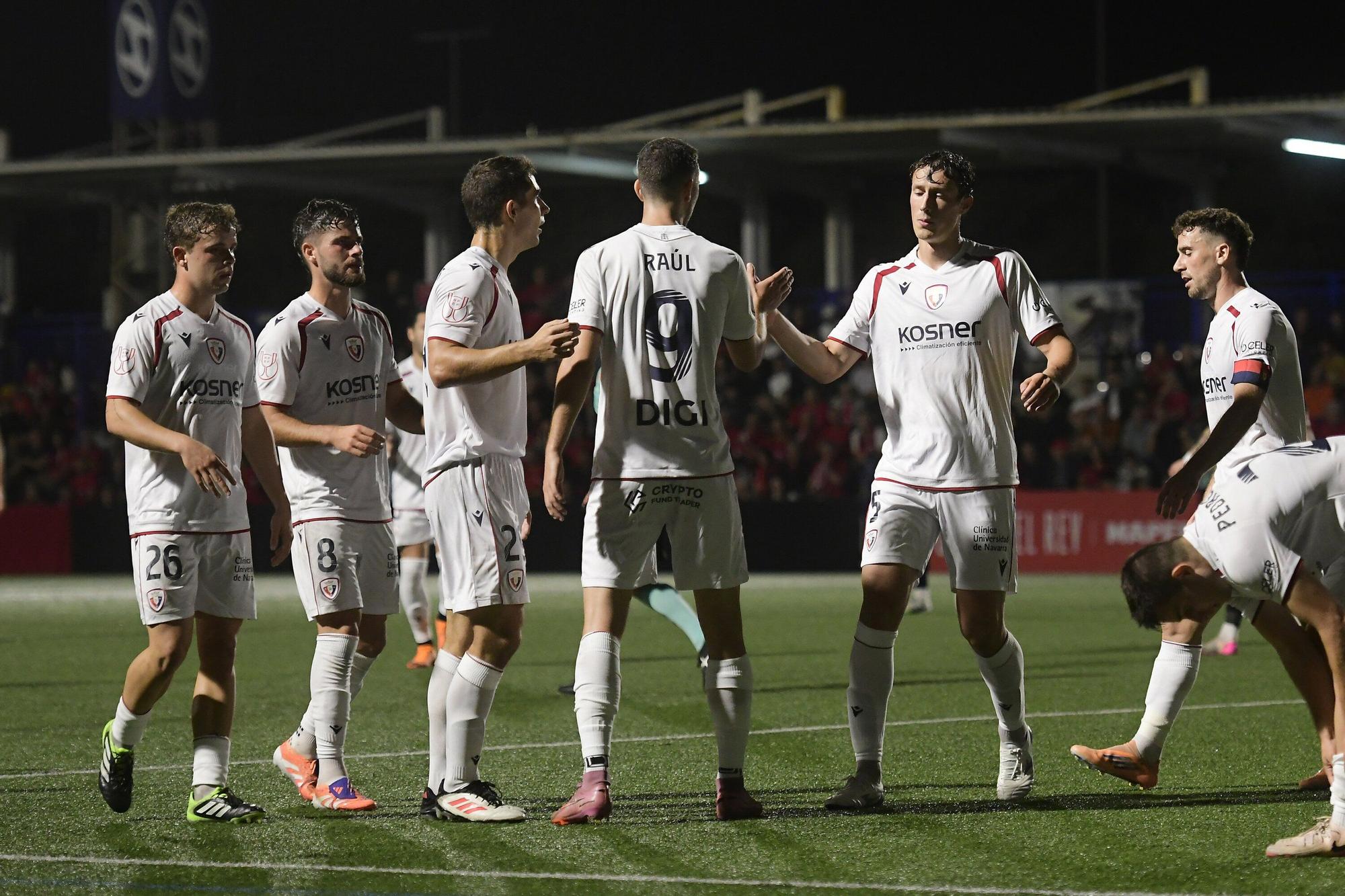 Fotos del partido de Copa del Rey Sant Jordi-Osasuna