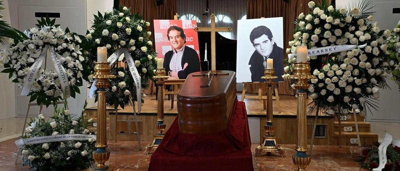 La capilla ardiente de Manuel de la Calva se instala en la sede de la SGAE en Madrid