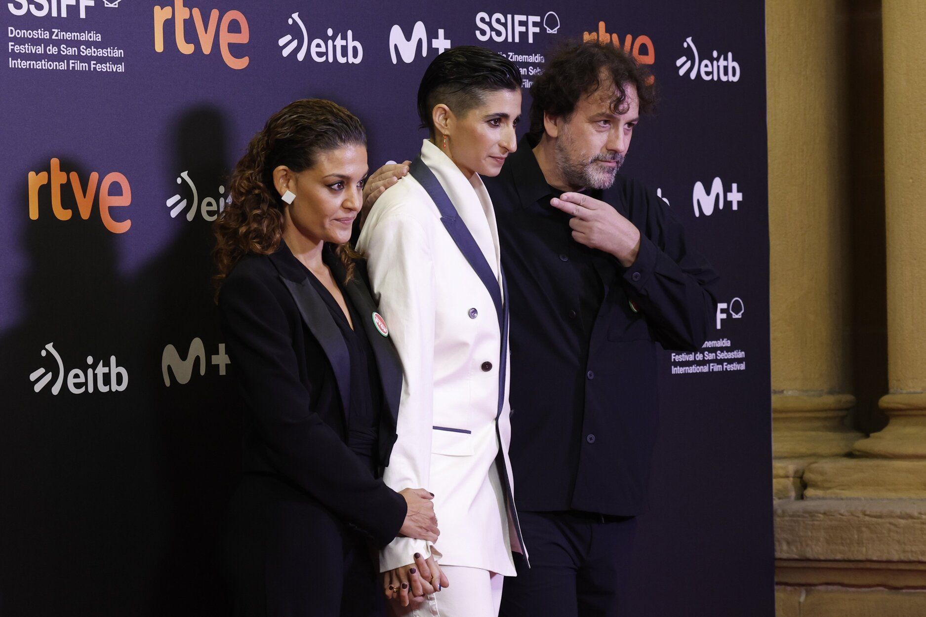 Elena Molina, Alba Flores e Isaki Lacuesta