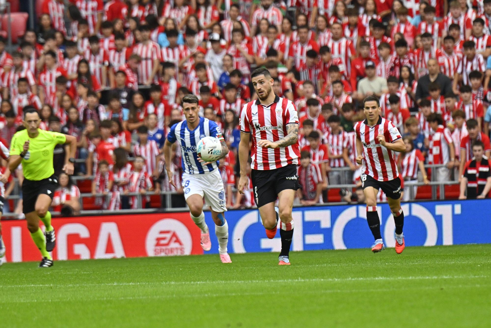 En imágenes: Así está siendo el derbi entre Athletic y Alavés en San Mamés