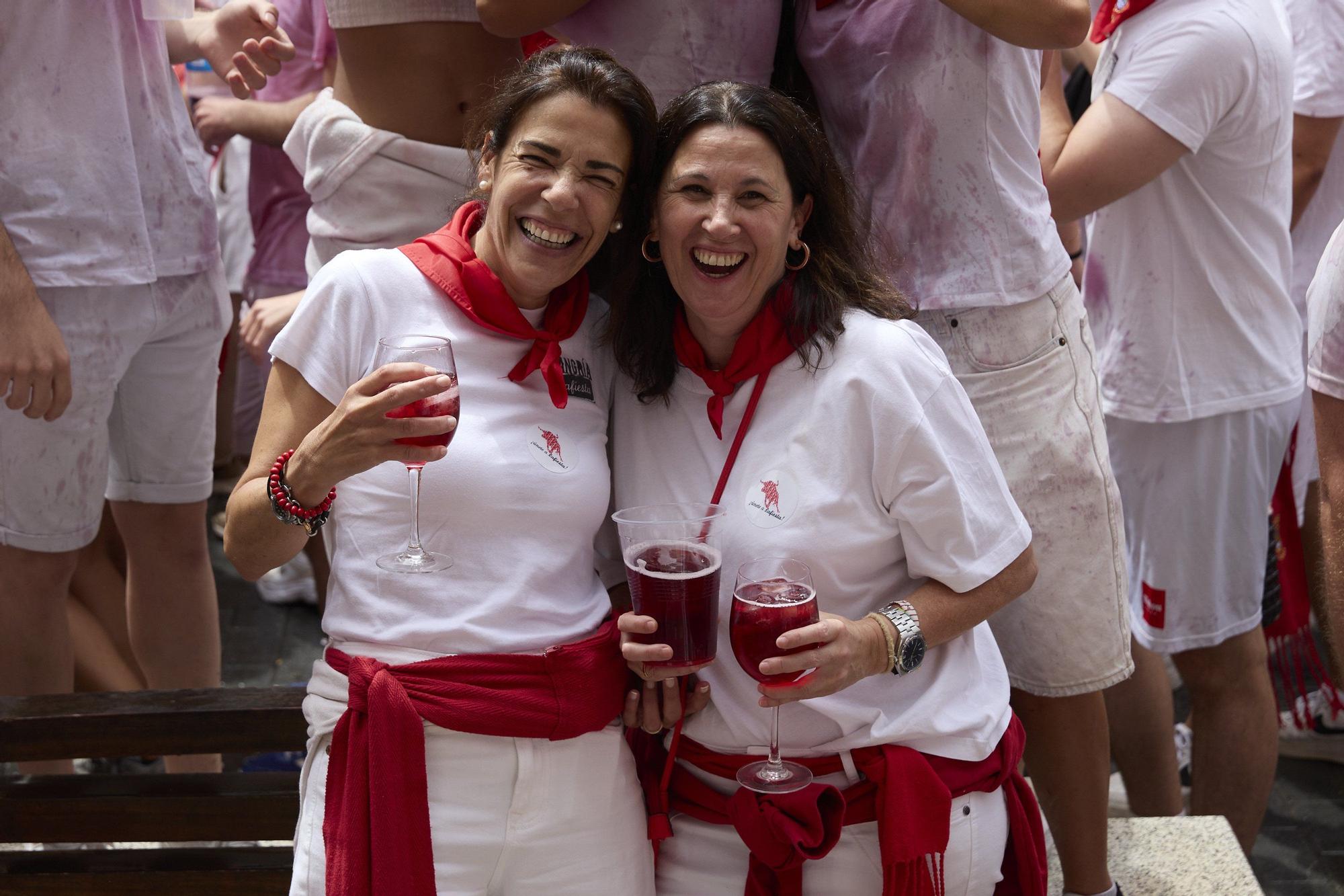 Fotos del cohete de las fiestas de Tudela 2025