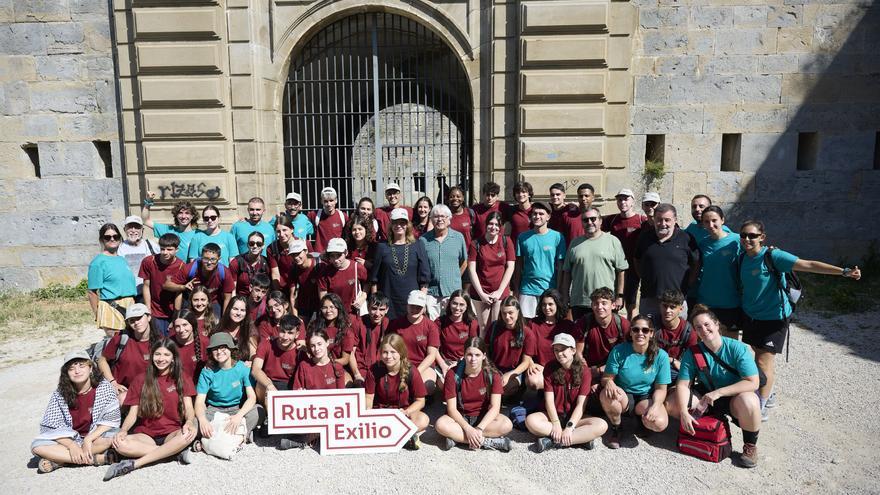 Comienza el viaje &#039;Ruta al exilio&#039; en el Fuerte de Ezkaba
