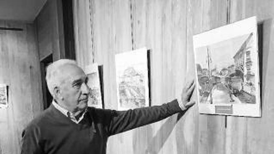 Mario Domínguez cultiva el paisajismo en su obra.