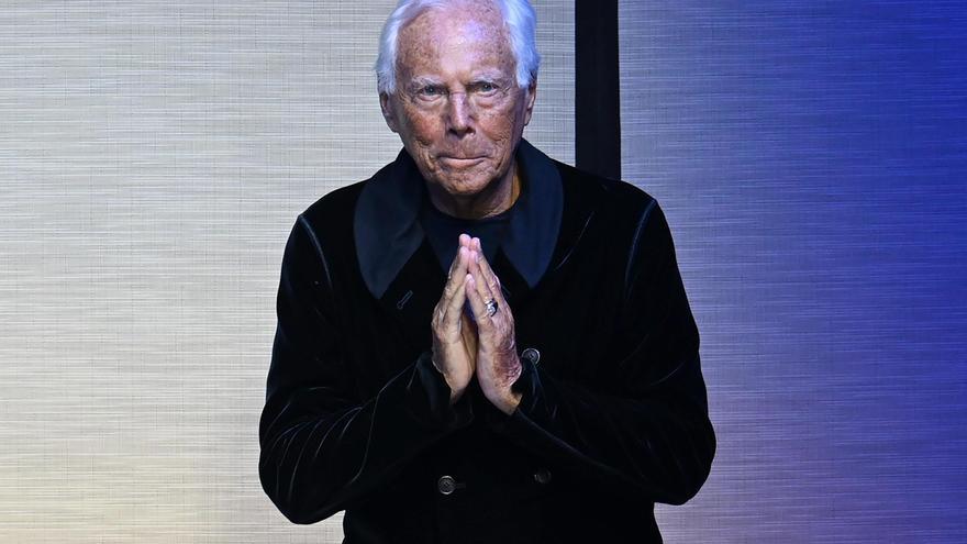 Italia llora la muerte de Giorgio Armani, su diseñador más icónico